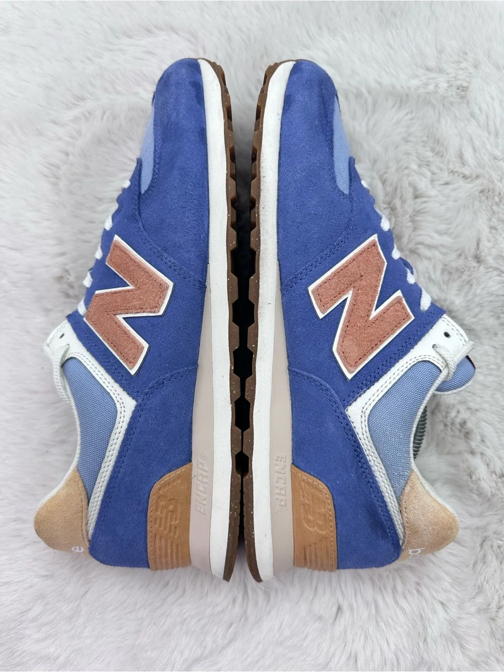 New Balance 574v2 Night Sky Sea Salt Sneakers Shoes ML574RA2 Men’s 12 - Picture 5 of 14